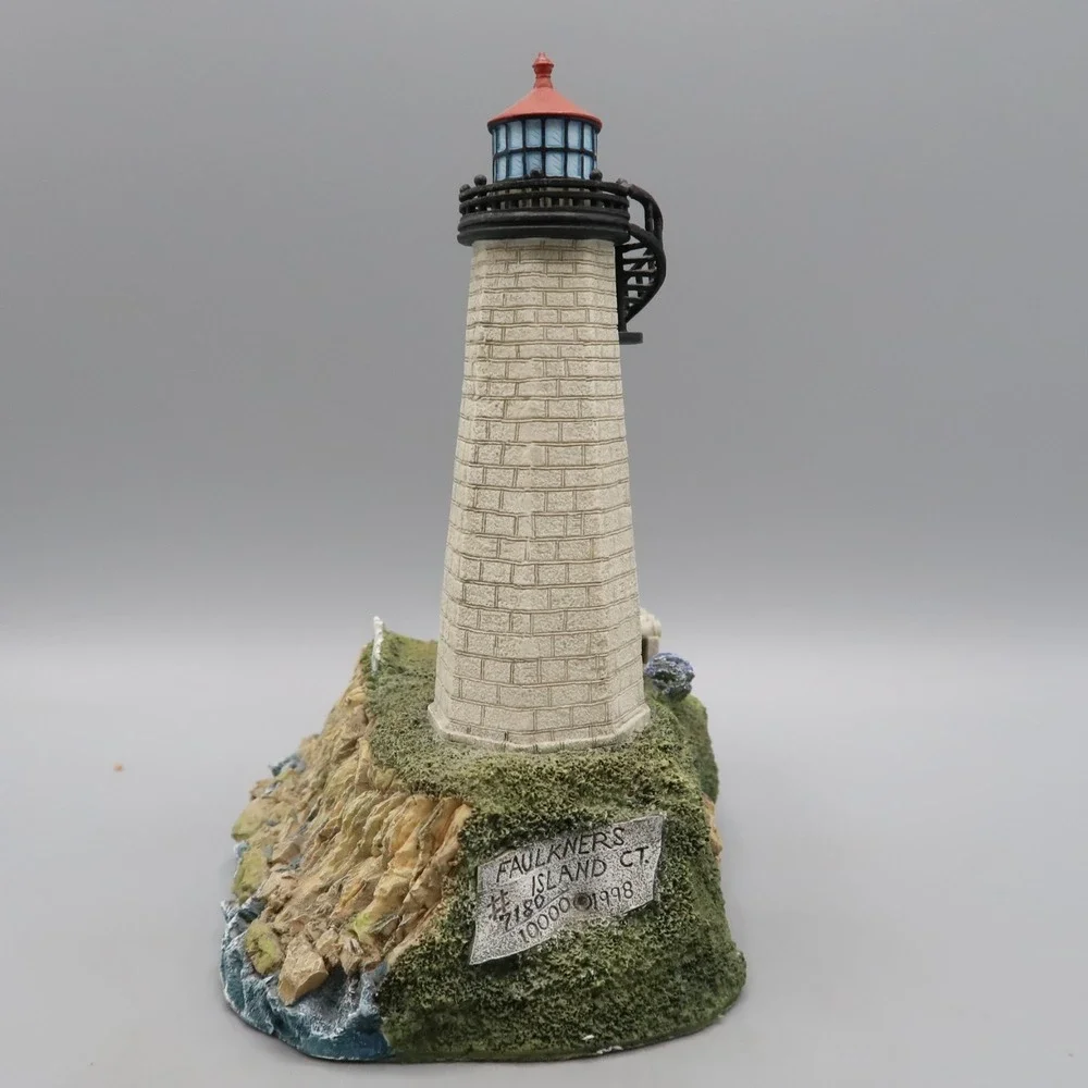 Harbour Lights‎ Faulkner's Island CT #216 Limited Edition Lighthouse Connecticut